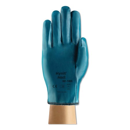 Ansell Hynit Nitrile Gloves, Blue, Size 7 1/2, 12PK 208001